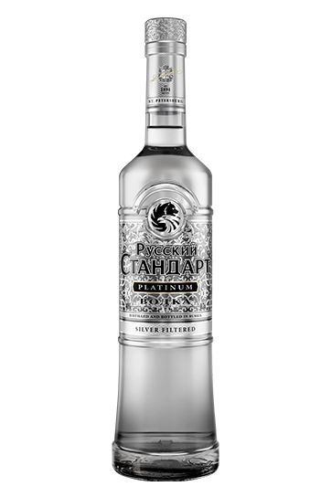 Russian Standard Silver Flitered Platinum Vodka